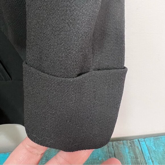 Aritzia Wilfred Chevalier Blazer Jacket Black Size 4 Neutral Minimalist Classic - Picture 4 of 8